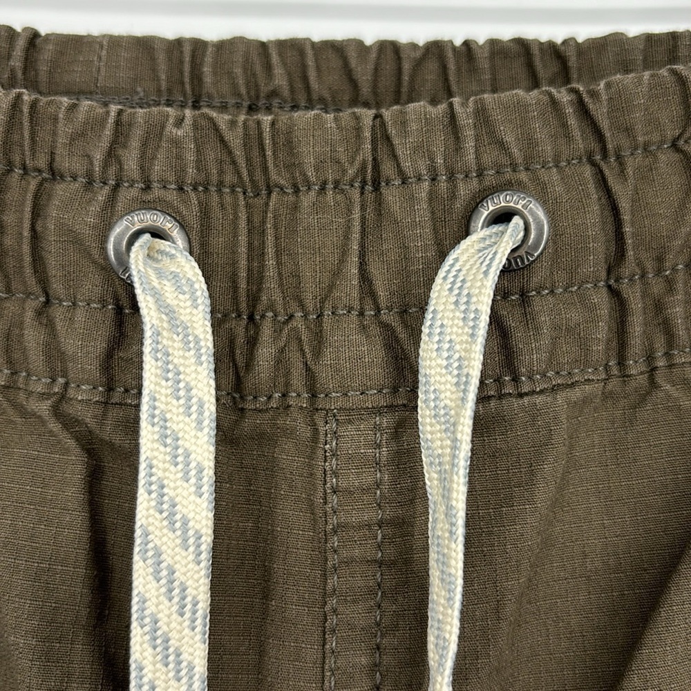 Vuori Vintage Ripstop Pant Women’s Size Small in Dark Oregano Green / Brown - Picture 2 of 9